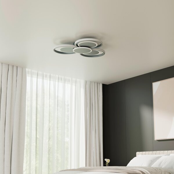 STROPNÉ LED SVIETIDLO, 57/7 cm Novel - Interiérové svietidlá