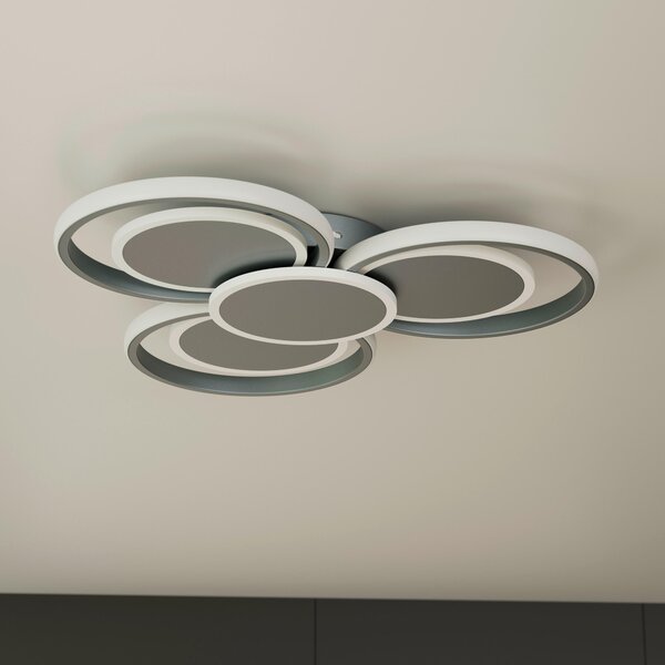 STROPNÉ LED SVIETIDLO, 57/7 cm Novel - Interiérové svietidlá