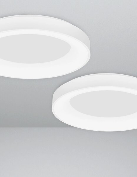 Stropné svietidlo LED so stmievaním Rando Smart 60 biele – Biela