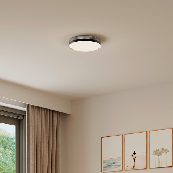STROPNÉ LED SVIETIDLO, 38,5/7,5 cm Novel - Interiérové svietidlá