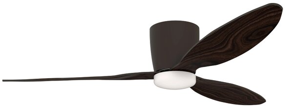 Stropná ventilátor Veneti CCT Bronze/Walnut s LED stmievateľný