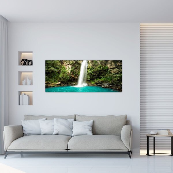 Obraz - Vodopád (120x50 cm)