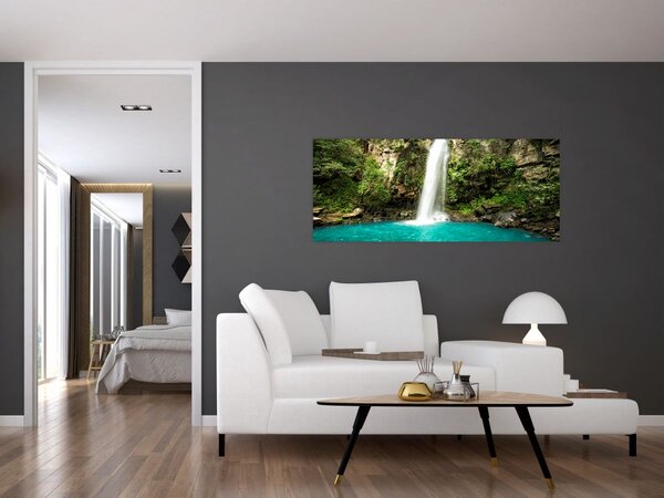 Obraz - Vodopád (120x50 cm)