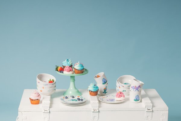 Detská porcelánová miska Drak 400 ml