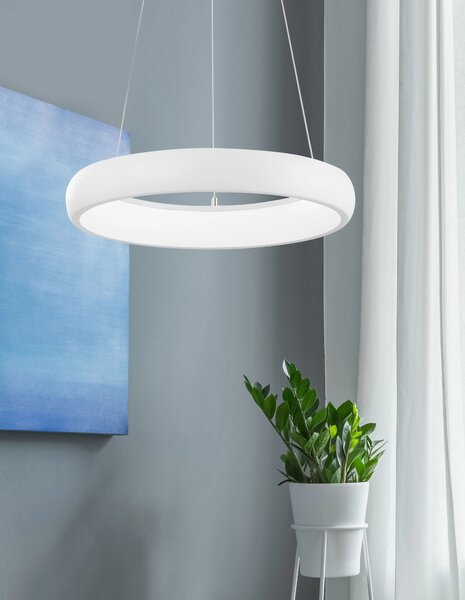 LED luster Albi 41 biele – Biela