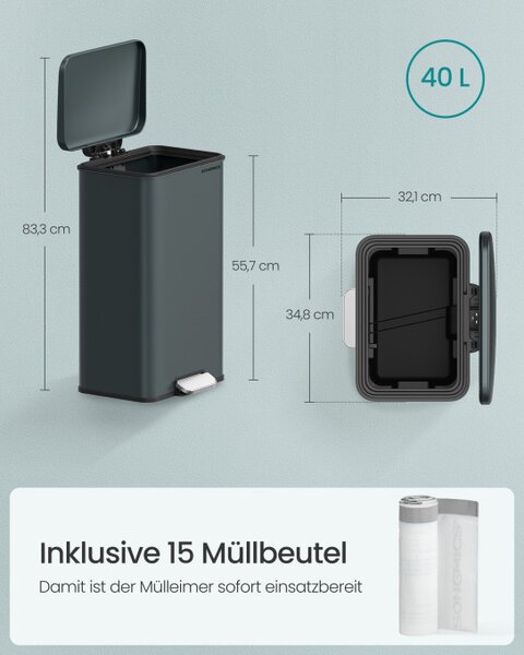 Odpadkový kôš 40L LTB540G02