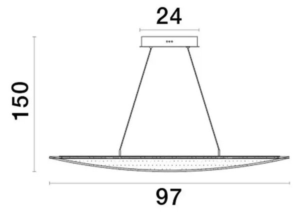 LED luster Agos 97