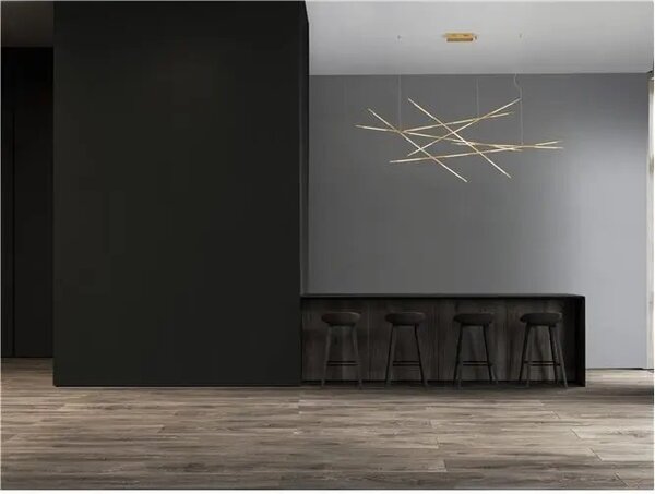 LED luster Raccio 1805 zlaté s diaľkovým ovládaním – Zlatá