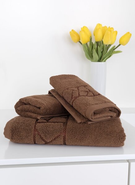 Uterák Sophia Choco Čokoládová 100% bavlna 30/50