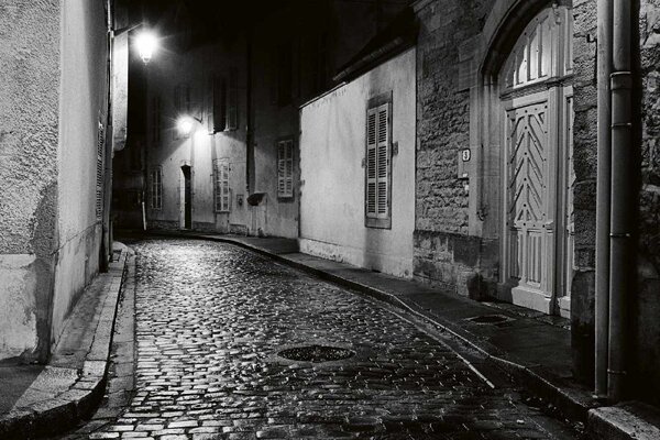 DIMEX | Vliesové fototapety na stenu Beaune Francúzsko MS-5-0750 | 375 x 250 cm | biela, čierna