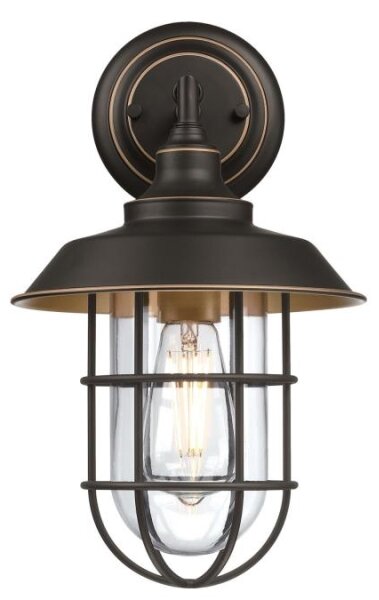 Westinghouse 6121640 - Vonkajšie nástenné svietidlo IRON HILL 1xE27/60W/230V IP44