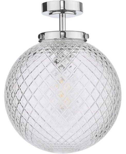 Där Lighting WAY0150 - Kúpeľňové stropné svietidlo WAYNE 1xE27/40W/230V chróm