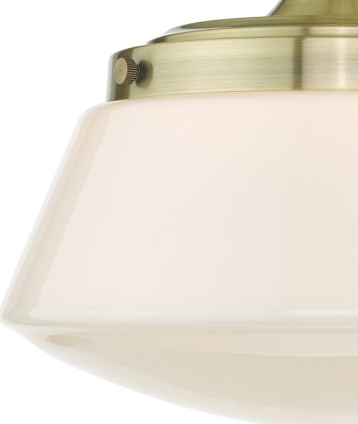 Där Lighting CAD0175 -Kúpeľňový prisadený luster CADEN 1xE27/60W/230V IP44 mosadz