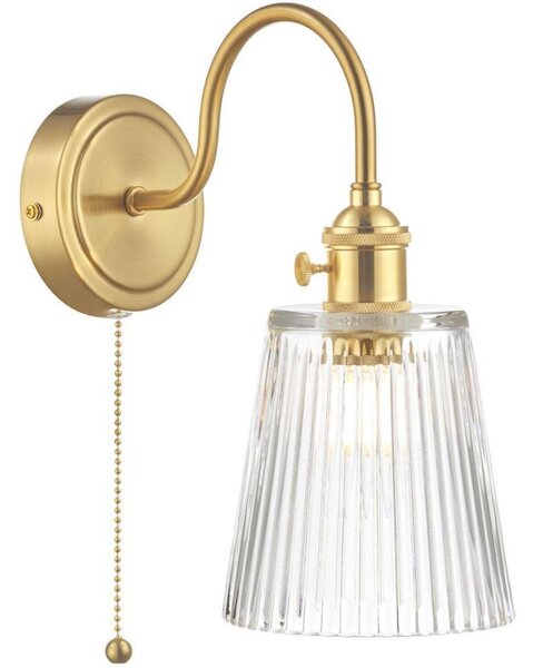 Där Lighting HAD0740-05 - Nástenné svietidlo HADANO 1xE14/40W/230V zlaté
