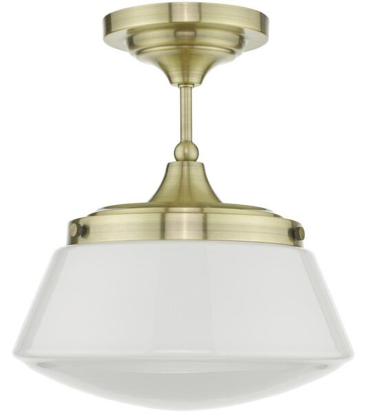 Där Lighting CAD0175 -Kúpeľňový prisadený luster CADEN 1xE27/60W/230V IP44 mosadz