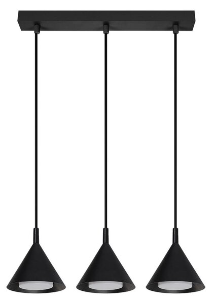 BRILAGI - Závesný luster na lanku CONE TRIPLE 3xGX53/15W/230V čierna