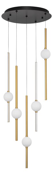 Rustikálny luster Acrobat 52 – LED
