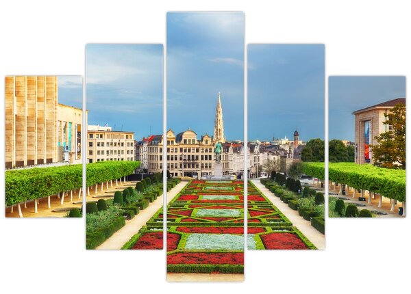 Obraz - Brusel (150x105 cm)