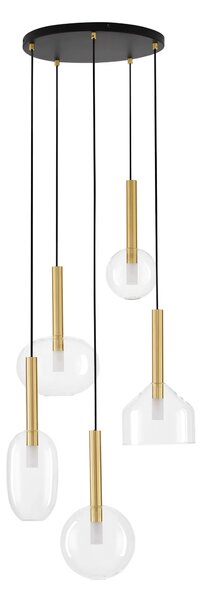 Rustikálny luster Amelia 24 zlaté – G9