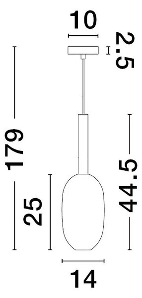 Rustikálny luster Amelia 14 zlaté – G9