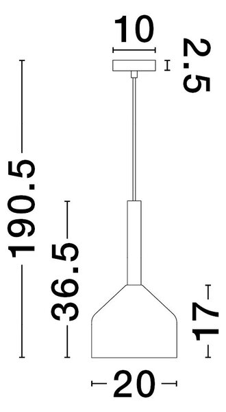 Rustikálny luster Amelia C 20 zlaté – G9