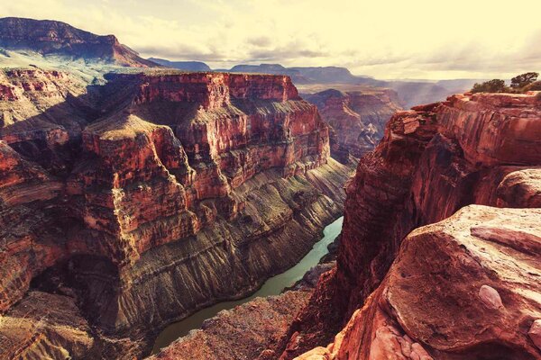 DIMEX | Vliesové fototapety na stenu Krajina Grand Canyonu MS-5-1647 | 375 x 250 cm | oranžová, hnedá