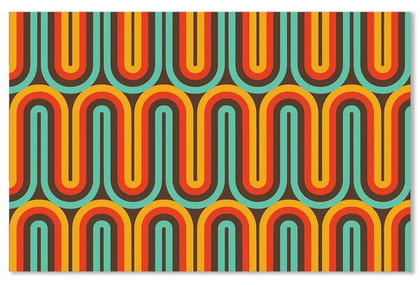 Sablio Prestieranie Retro vlny: 40x30cm