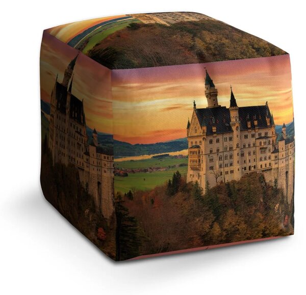 Sablio Taburet Hrad - 40x40x40 cm