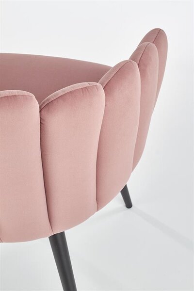 Halmar K410 stolička ružová velvet