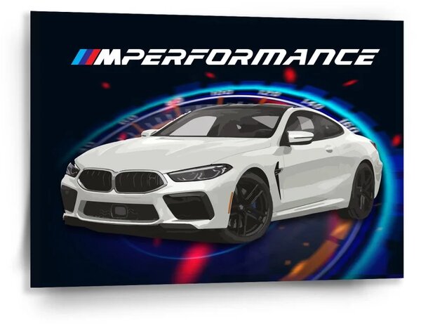 Sablio Obraz MPERFORMANCE Tachometer - 90x60 cm