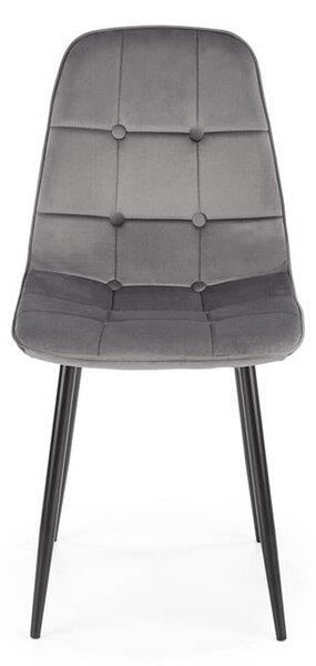 Halmar K417 stolička šedá velvet