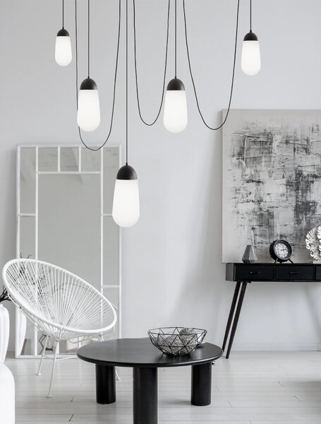 Luster na lanku Blaky 170 čierne – G9