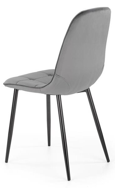 Halmar K417 stolička šedá velvet