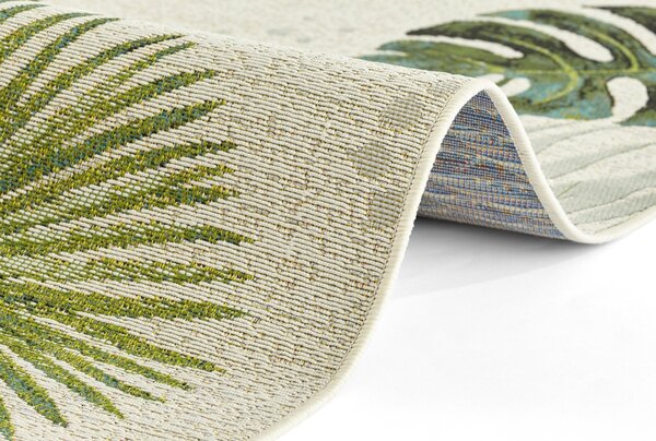 Hanse Home , Kusový koberec Flair 105608 Tropical Dream Creme Multicolored – na von aj na doma, 200x285, viacfarebná, chodba / predsieň