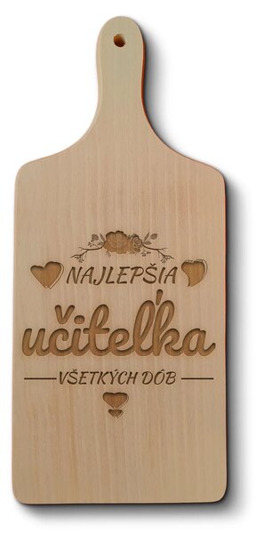 Sablio Doštička na krájanie Najlepšia učiteľka všetkých čias