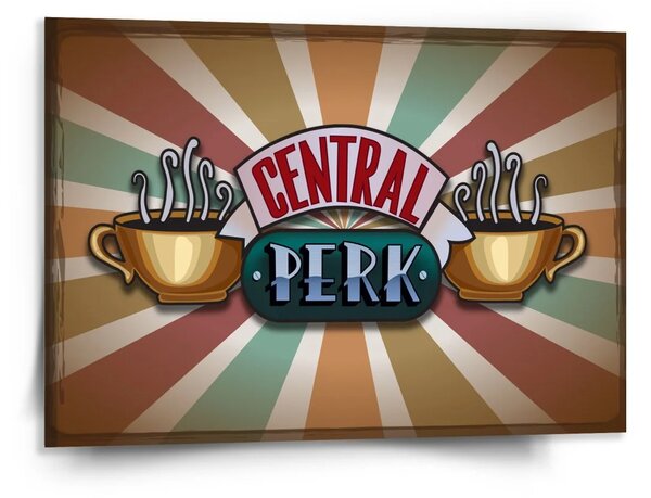 Sablio Obraz Seriál Priatelia CENTRAL PERK Abstrakcia - 150x110 cm