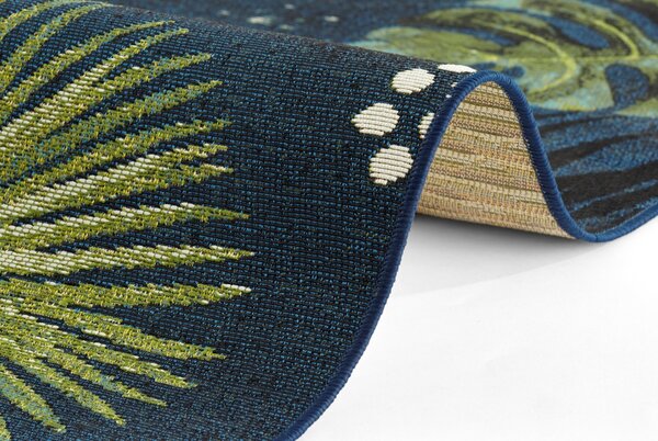 Hanse Home , Kusový koberec Flair 105609 Tropical Dream Blue Multicolored – na von aj na doma, 200x285, viacfarebná, chodba / predsieň