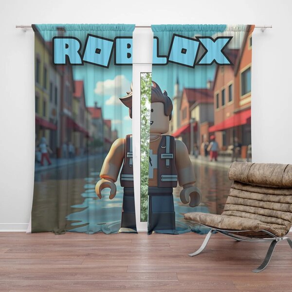 Sablio Záves ROBLOX Mesto: 2ks 140x250cm