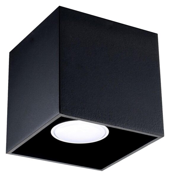 Sollux SL.0022 - Bodové svietidlo QUAD 1 1xGU10/10W/230V čierna