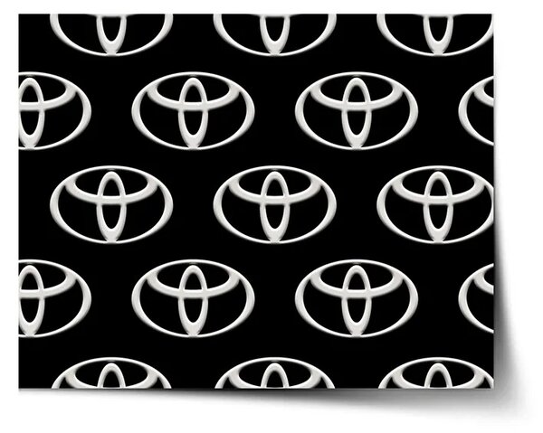 Sablio Plagát Toyota Pattern - 60x40 cm