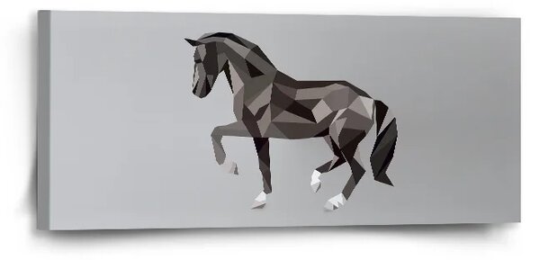 Sablio Obraz Kôň - 110x50 cm