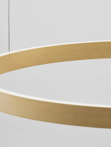 LED luster Elowen 80 zlaté – Zlatá