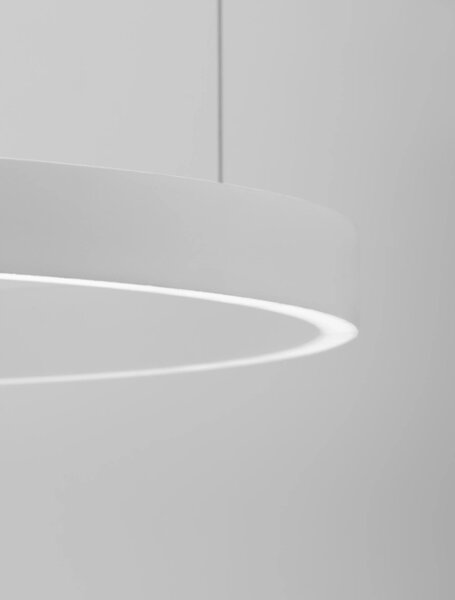 LED luster Elowen 80 biele – Biela