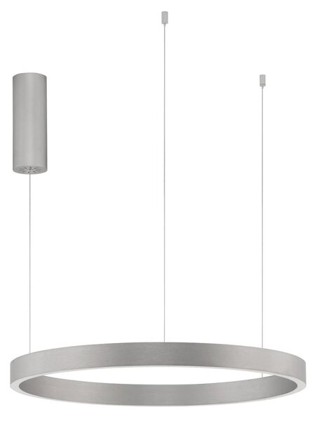 LED luster Elowen 60 strieborná – Sivá