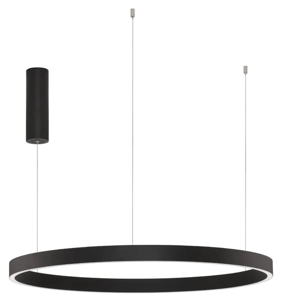 LED luster Elowen 80 čierne – Čierna