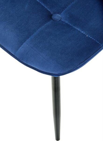 Halmar K417 stolička granátová velvet