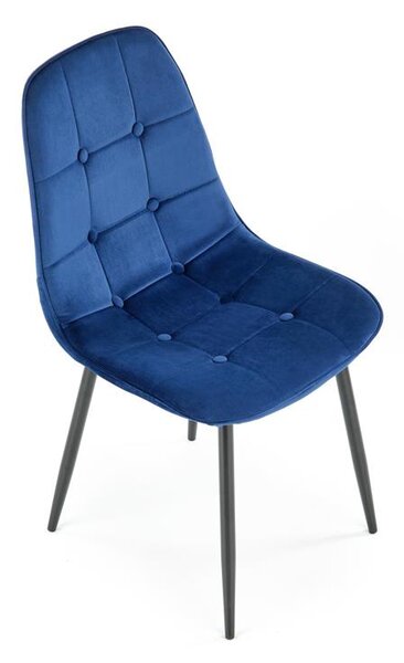 Halmar K417 stolička granátová velvet