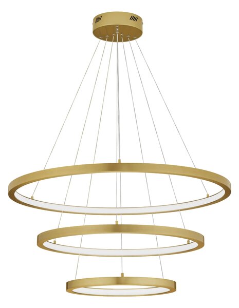LED luster Empatia 180 zlaté – Zlatá