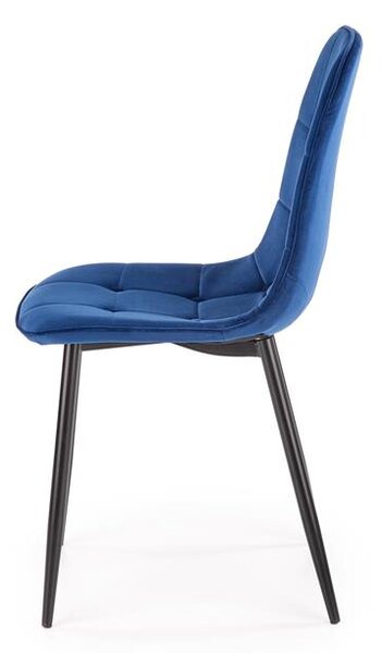 Halmar K417 stolička granátová velvet