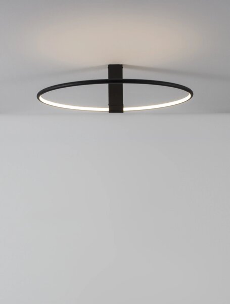 LED luster Garve 60 čierne – Čierna